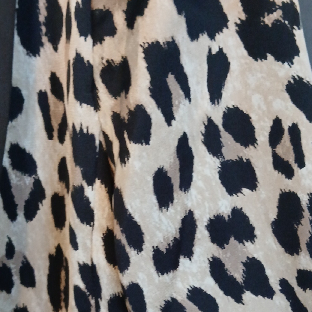 a new day Leopard Print Blazer with Black Trim - Picture 4 of 4